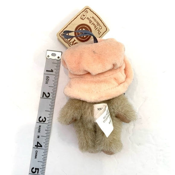 Boyd's Bears Plush Mini Ornament - Peachie Bear - Picture 2 of 3